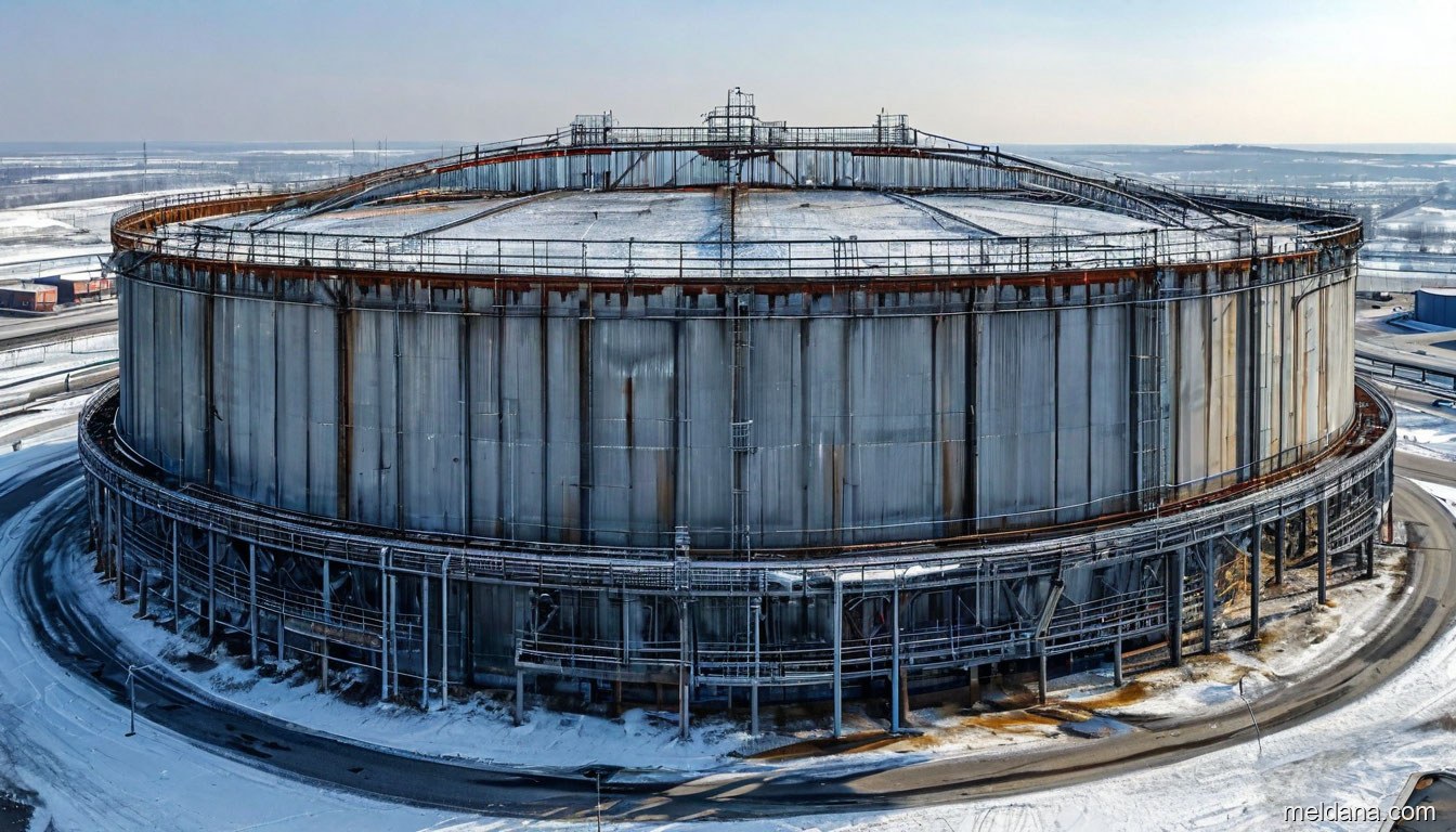 Антидроновая защита резервуара РВС-50000 Первоуральске — ЗОК ЗАСЛОН по СП 542